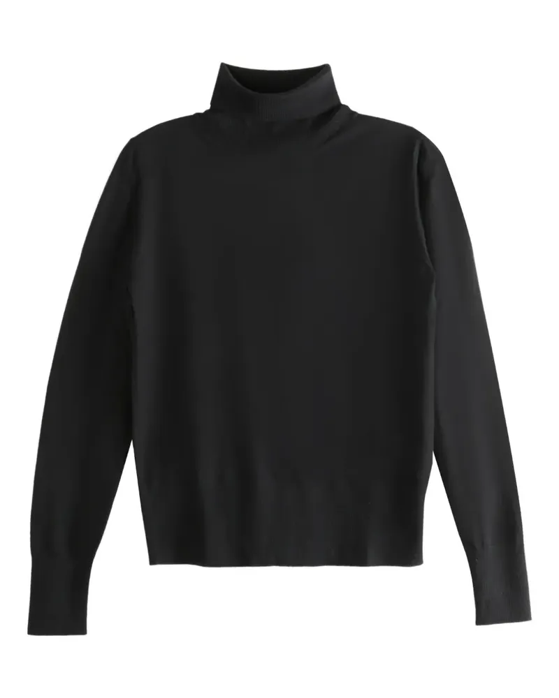 Sapio N 11 Wish Pullover mit geripptem Saum - Schwarz Schwarz