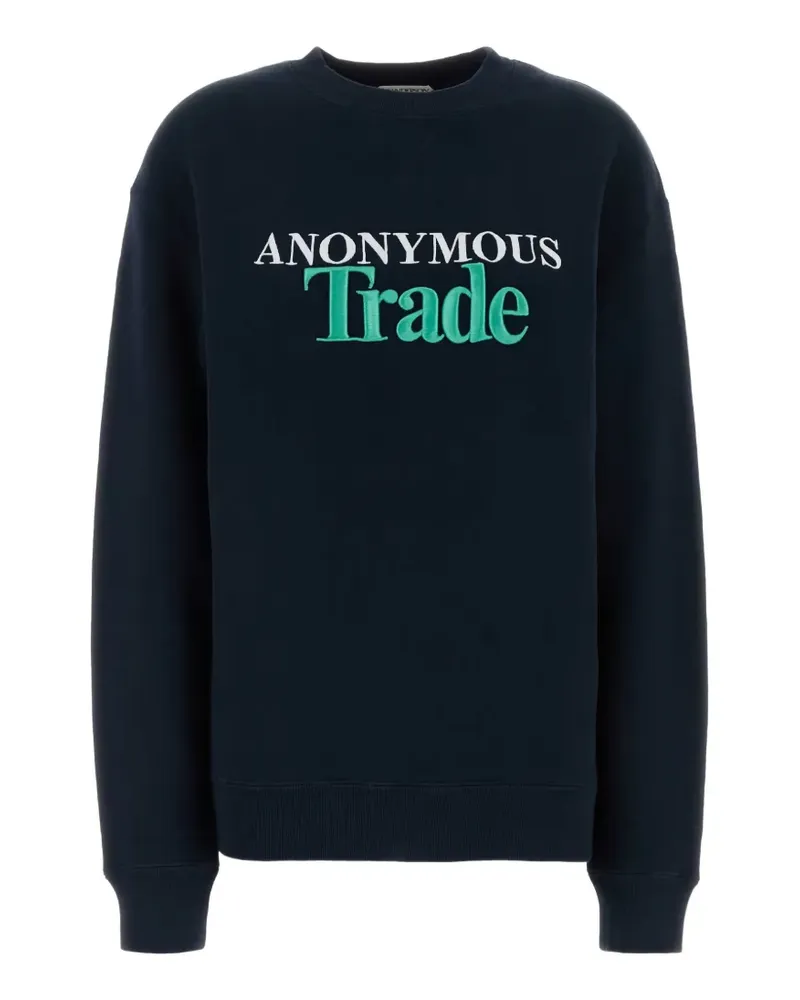 J.W.Anderson Anonymous Trade sweatshirt - Blau Blau