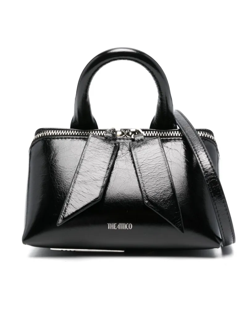 ATTICO Friday Mini-Tasche - Schwarz Schwarz