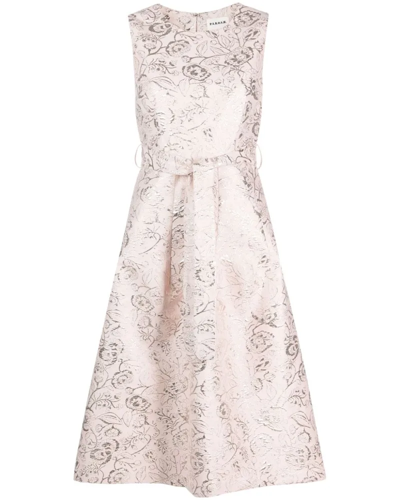 P.A.R.O.S.H. P.A.R.O H. Brokat-Kleid mit Jacquardmuster - Rosa Rosa