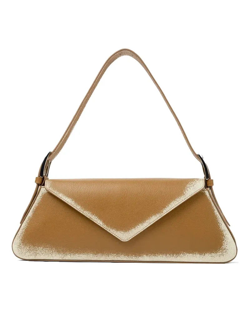 Camper Kirje Tote Bag aus Leder - Nude Nude