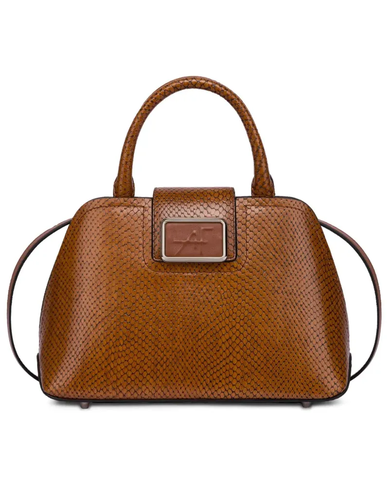 Alberta Ferretti Albi Tote Bag 33cm - Braun Braun