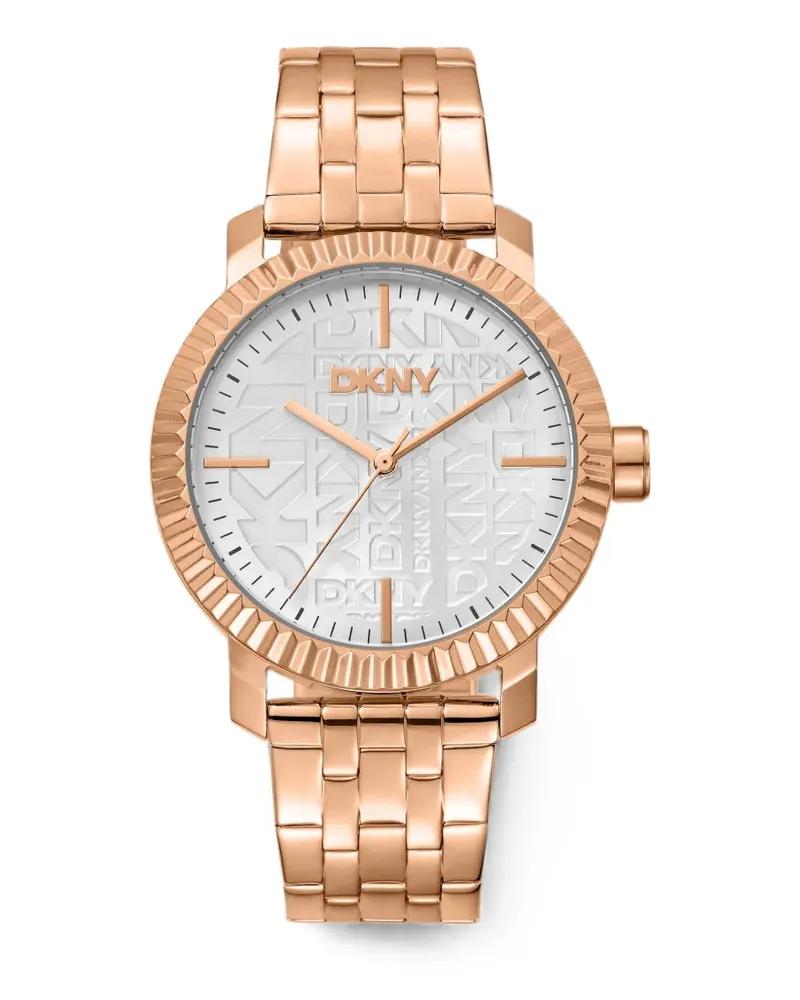 DKNY Armbanduhr mit Logo-Detail 36mm - Silber Silber
