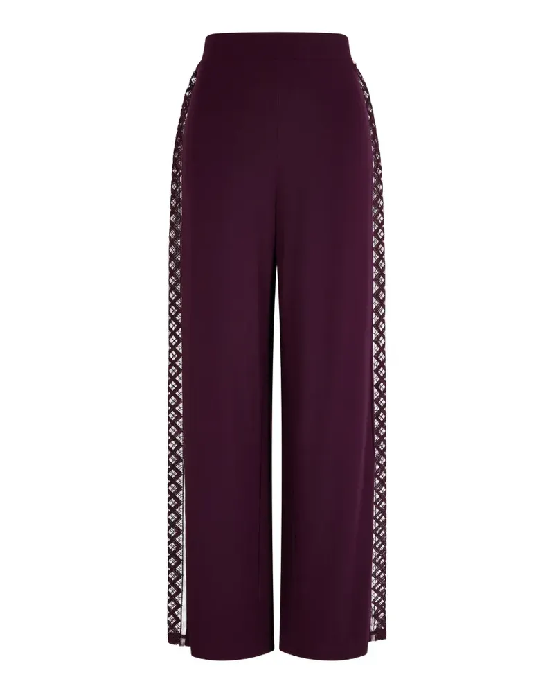 Aubade Sweet Obsession Pyjama-Hose mit Spitzeneinsatz - Violett Violett