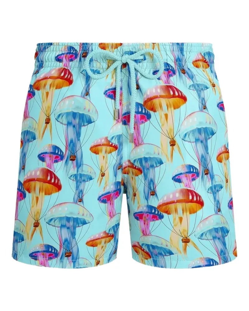 Vilebrequin jellyfish-print swim shorts - Blau Blau