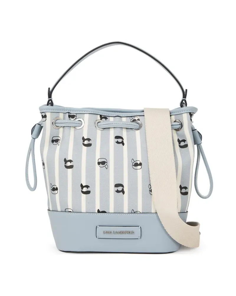 Karl Lagerfeld Ikon Beuteltasche - Blau Blau