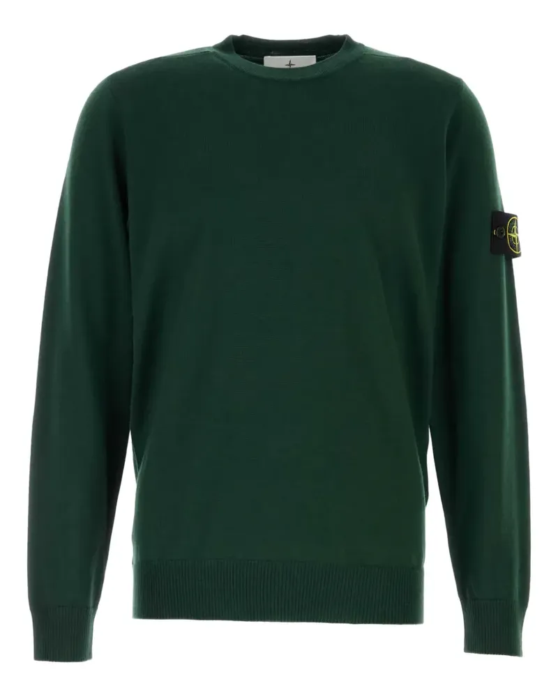 Stone Island Klassischer Pullover - Grün Grün