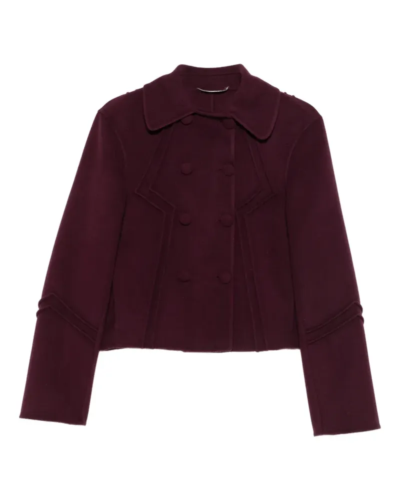 Ermanno Scervino Doppelreihige Cropped-Jacke - Violett Violett