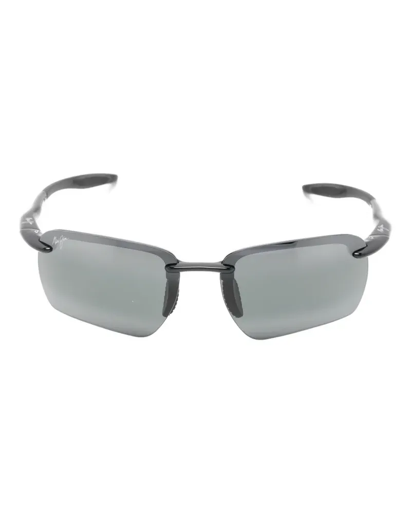 Maui Jim Rahmenlose Sonnenbrille - Schwarz Schwarz