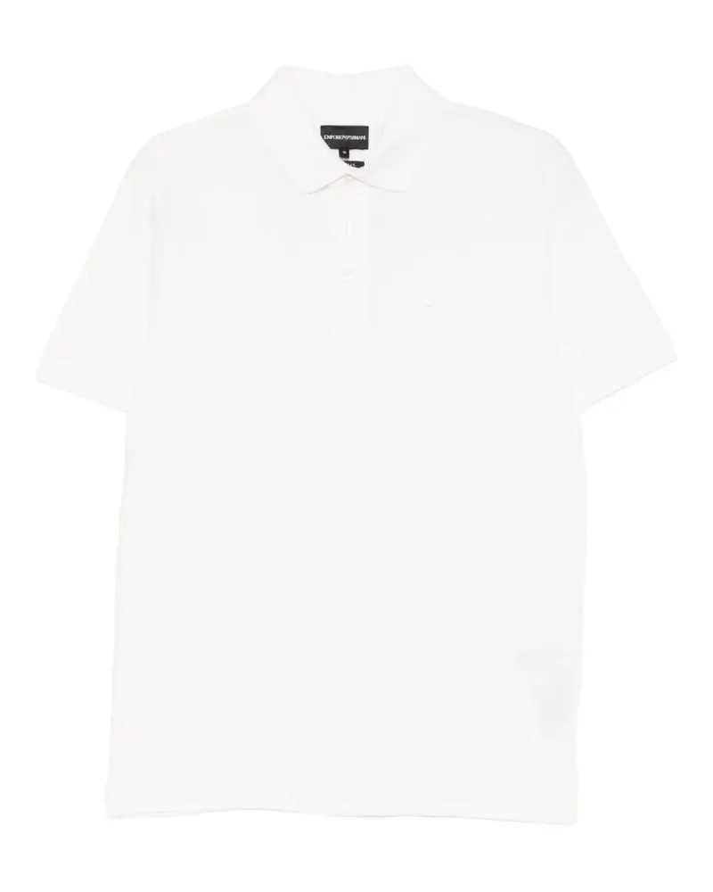 Emporio Armani short-sleeve polo shirt - Weiß Weiß
