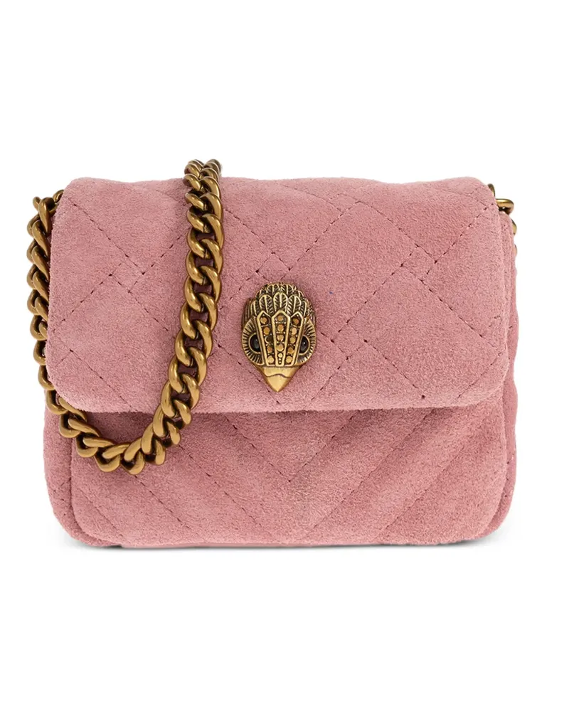 Kurt Geiger quilted kensington clip shoulder bag - Rosa Rosa