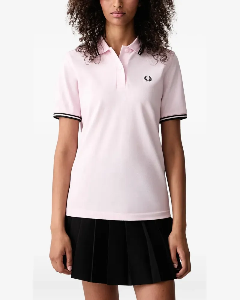 Fred Perry twin-tipped polo shirt - Rosa Rosa