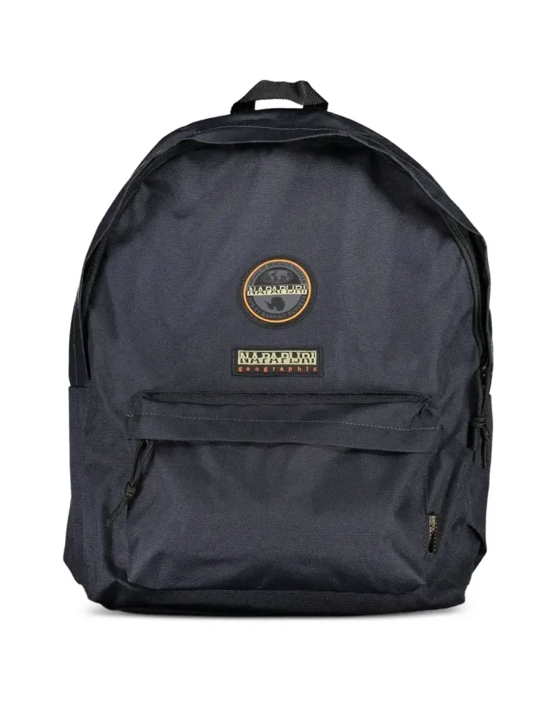 Napapijri Voyage logo-patch backpack - Blau Blau