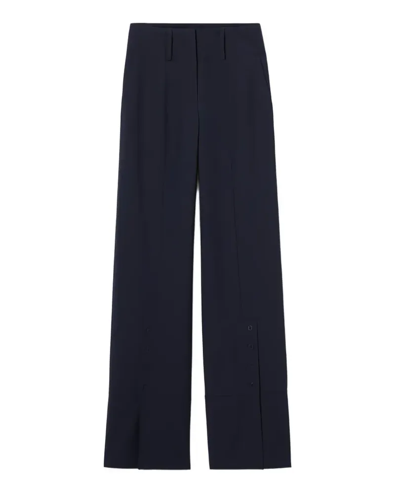 Claudie Pierlot Hose aus Wollgemisch - Blau Blau