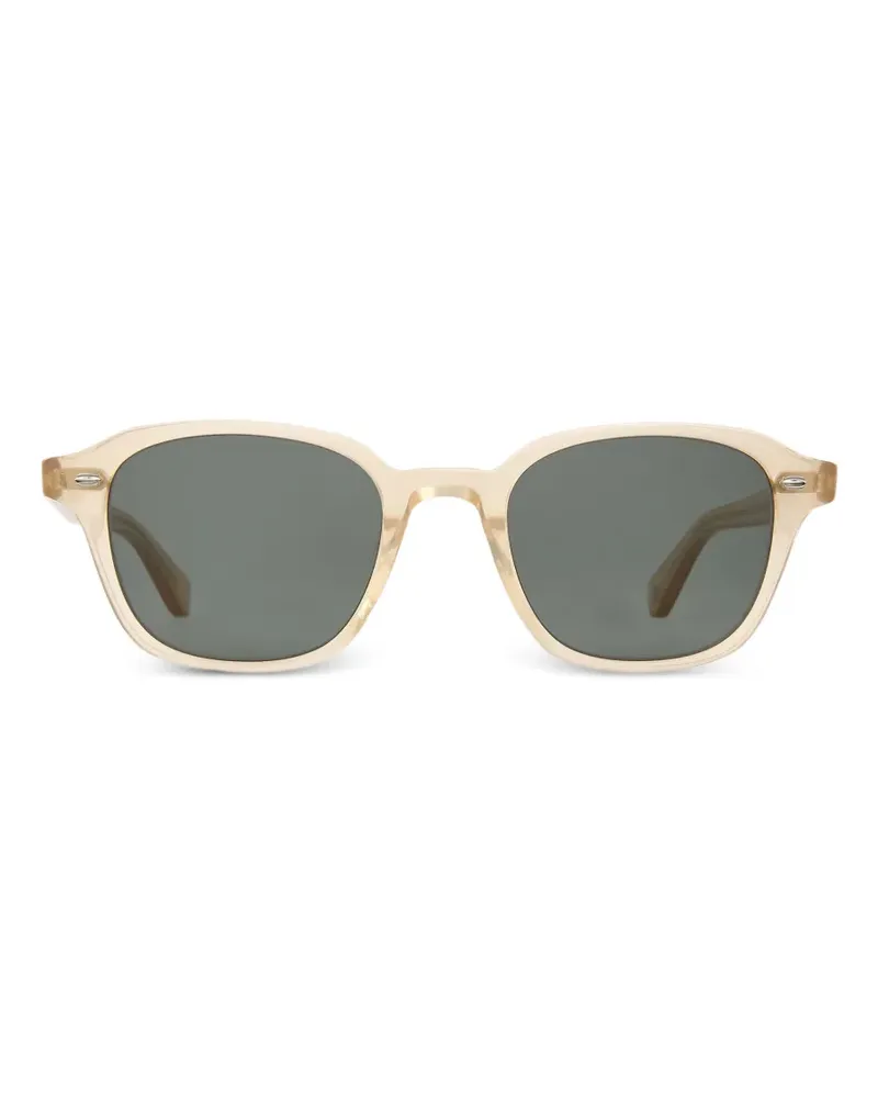 Garrett Leight Lachman geometric-frame sunglasses - Nude Nude