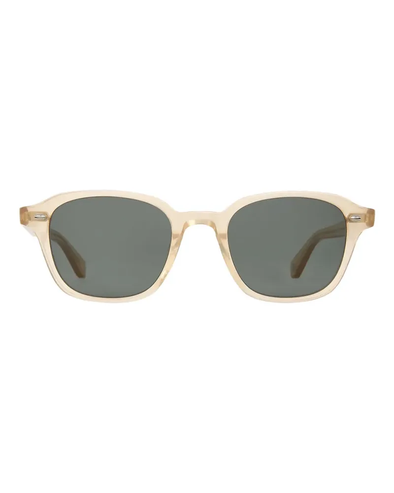 Garrett Leight Lachman geometric-frame sunglasses - Nude Nude