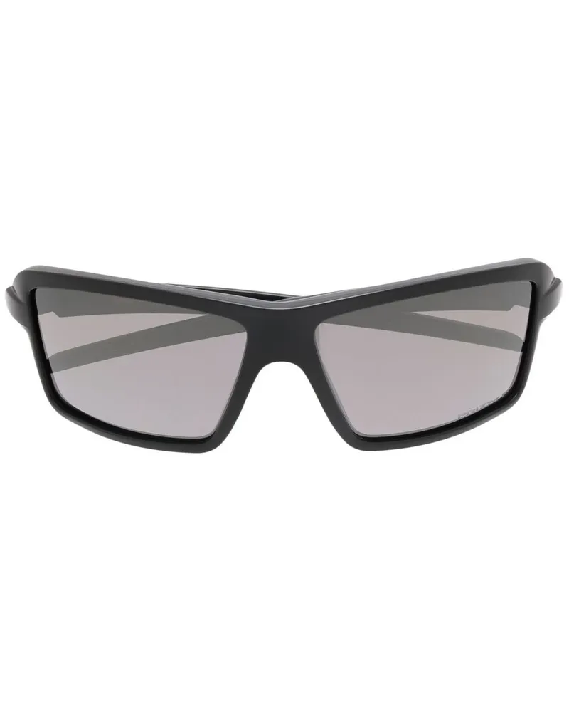 Oakley Sonnenbrille mit eckigem Gestell - Schwarz Schwarz