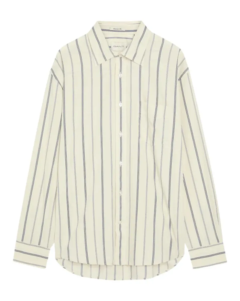 Gant Gestreiftes Hemd - Nude Nude