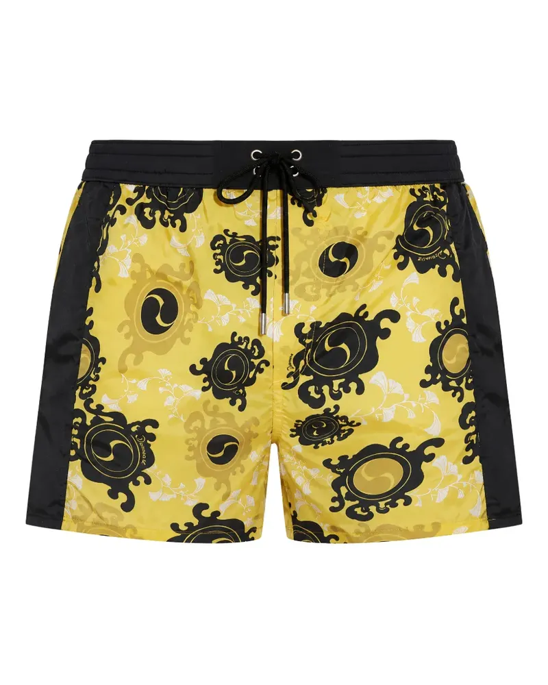 Dsquared2 Rock Your Goth Badeshorts - Gelb Gelb