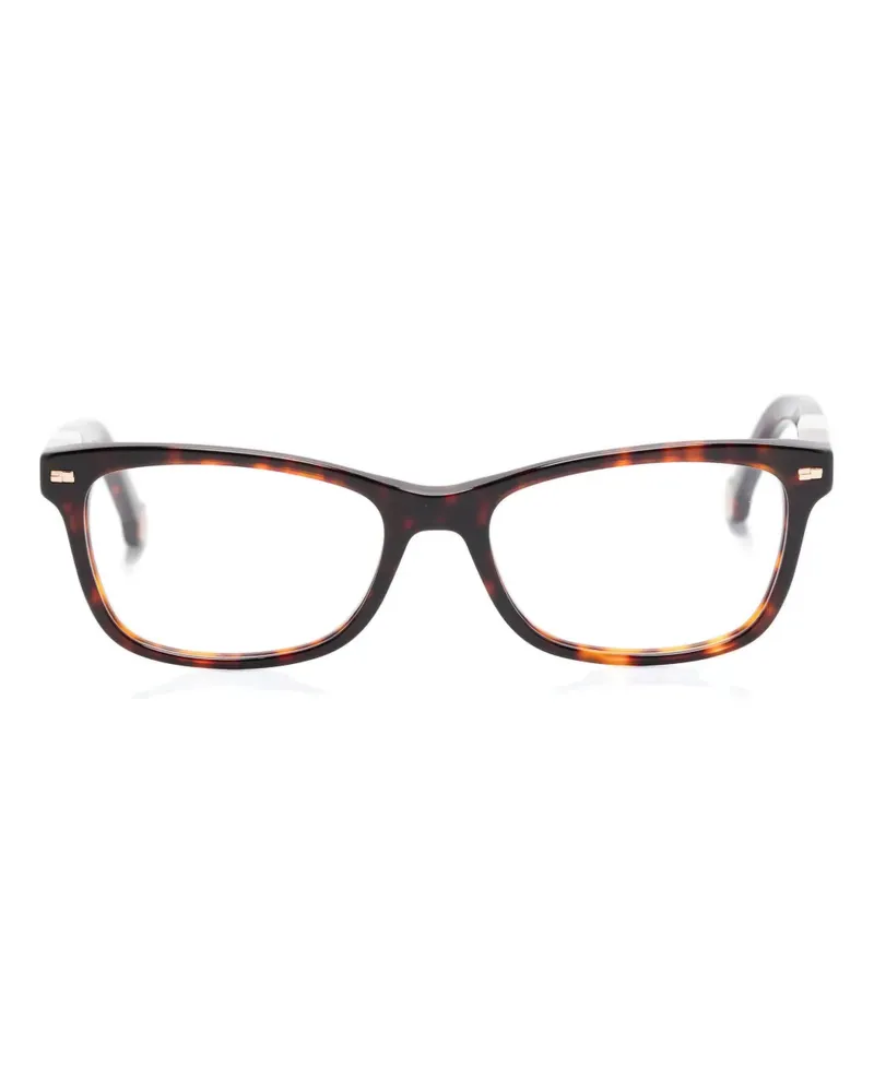 Carolina Herrera New York Brille mit eckigem Gestell - Braun Braun