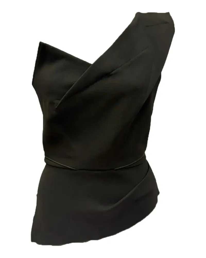 Roland Mouret Asymmetrisches One-Shoulder-Top - Grün Grün