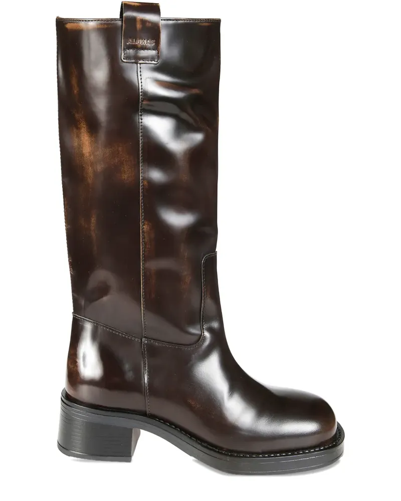 Alohas Sajan Stiefel mit Lasche - Braun Braun