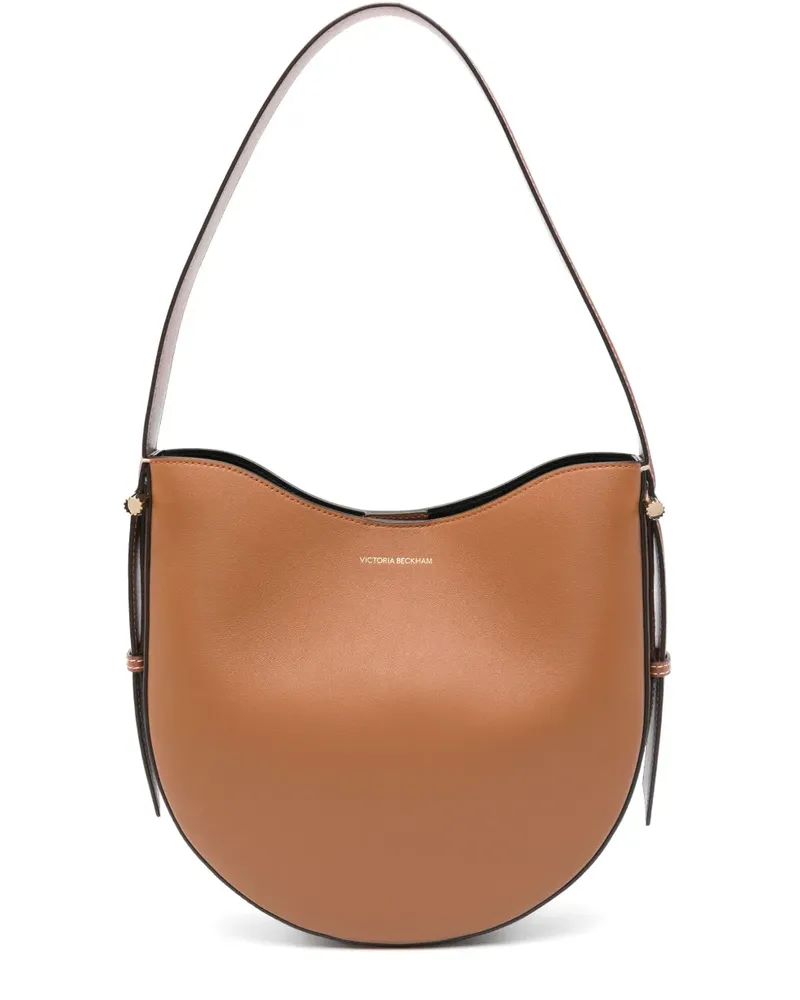 Victoria Beckham Mittelgroße The Dia Schultertasche - Braun Braun