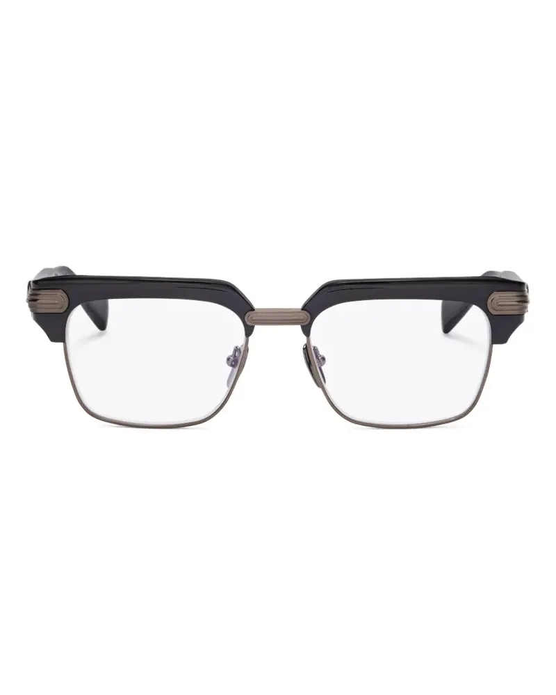Balmain square-frame glasses - Schwarz Schwarz