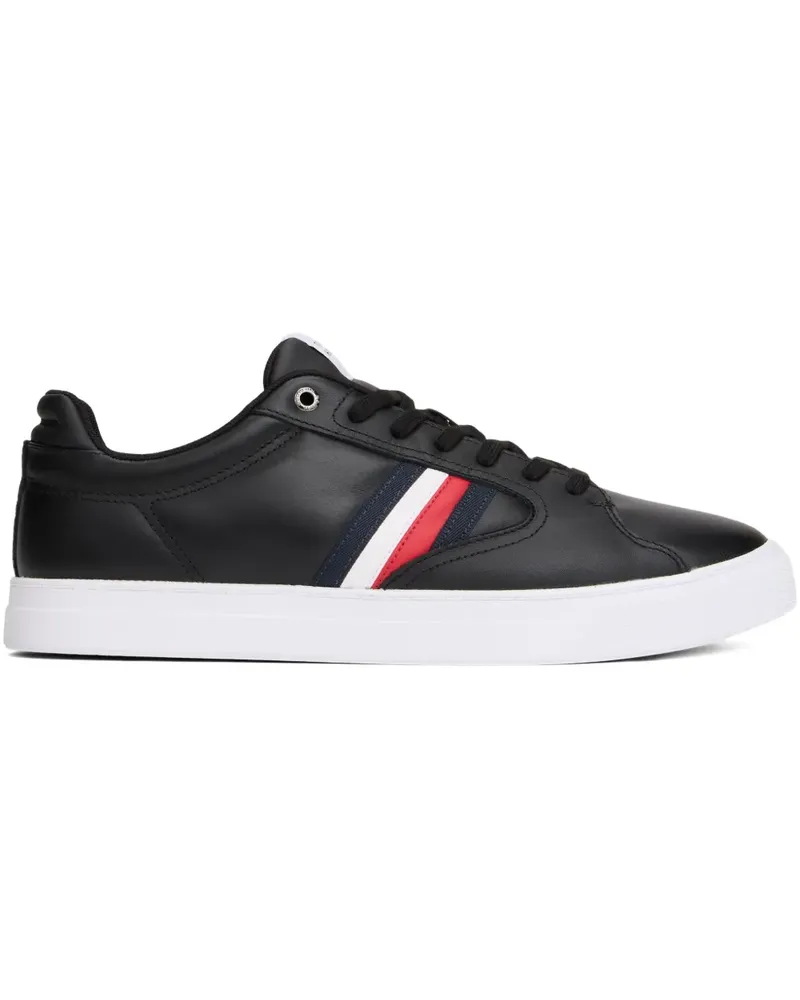 Tommy Hilfiger Sneakers mit Streifendetail - Schwarz Schwarz