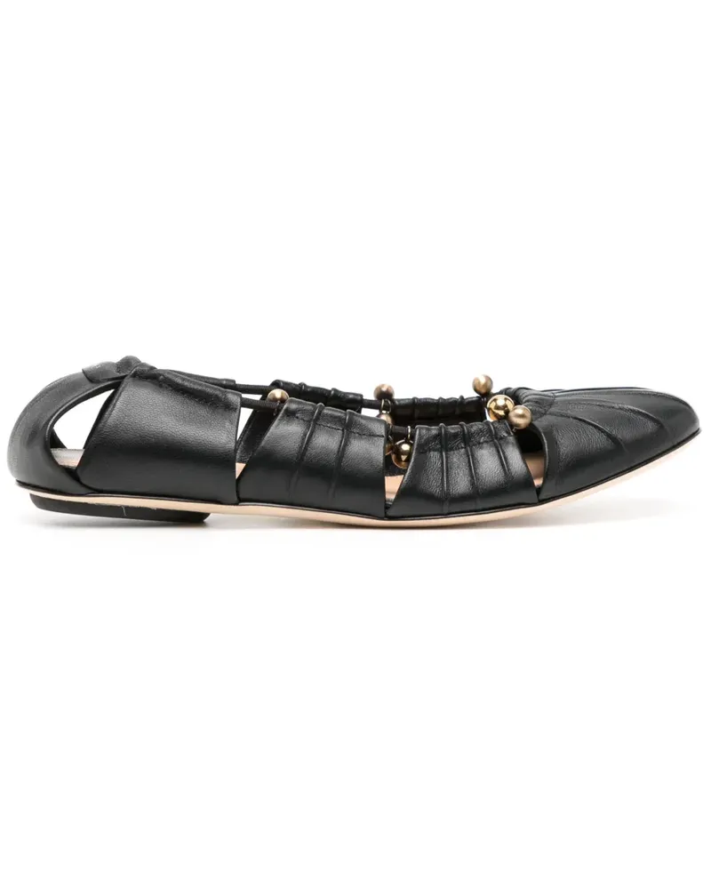 Chloé Luna Ballerinas - Schwarz Schwarz