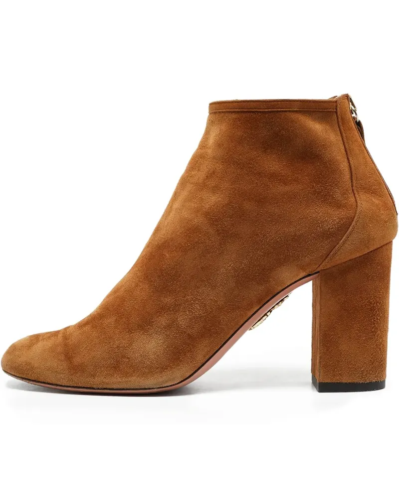 Aquazzura 2024 Brooklyn Stiefel - Braun Braun