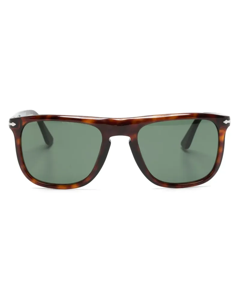 Persol Pilotenbrille in Schildpattoptik - Braun Braun