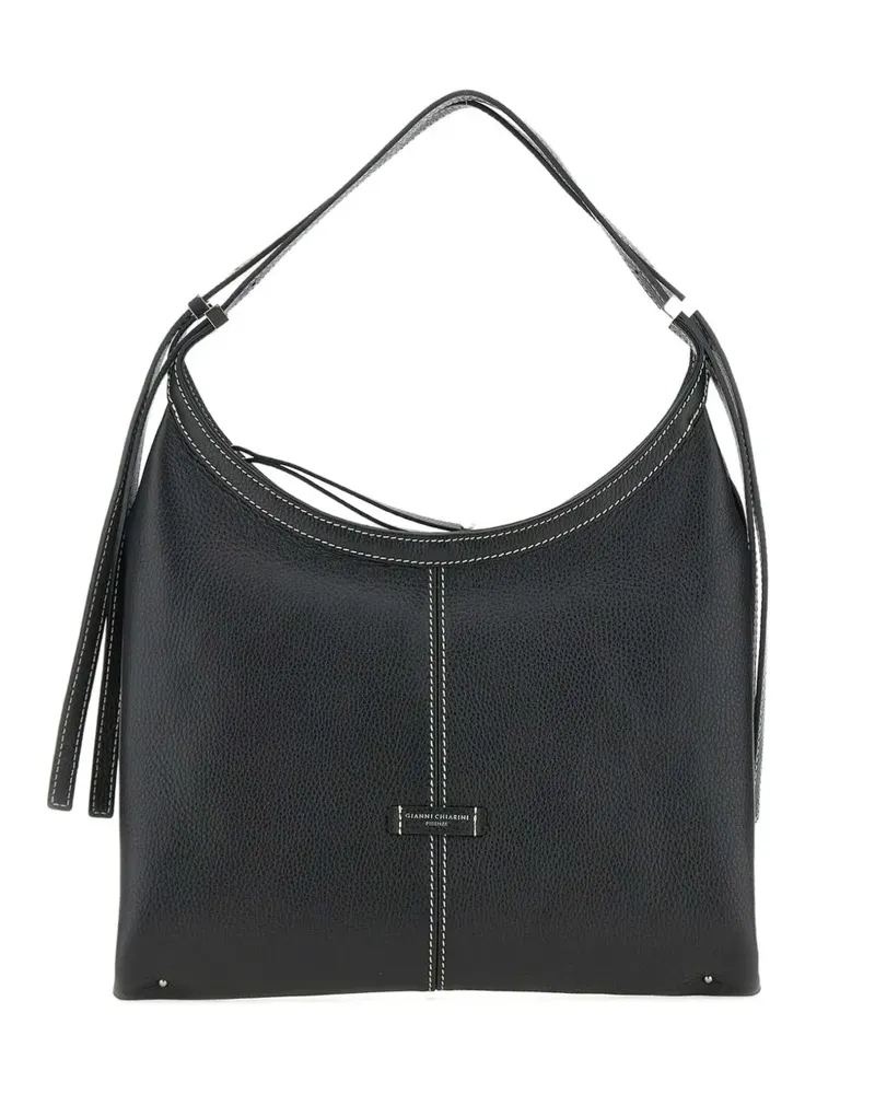 Gianni Chiarini Normal Schultertasche - Schwarz Schwarz
