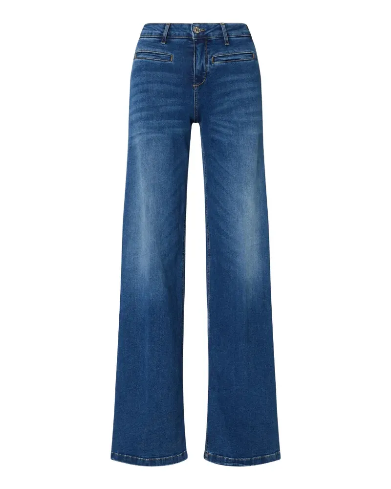 Liu Jo stonewash flare jeans - Blau Blau