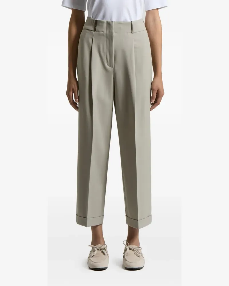 Peserico Plissierte Hose - Grün Grün