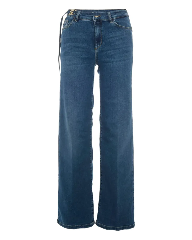 Liu Jo Jeans mit Gürteldetail - Blau Blau