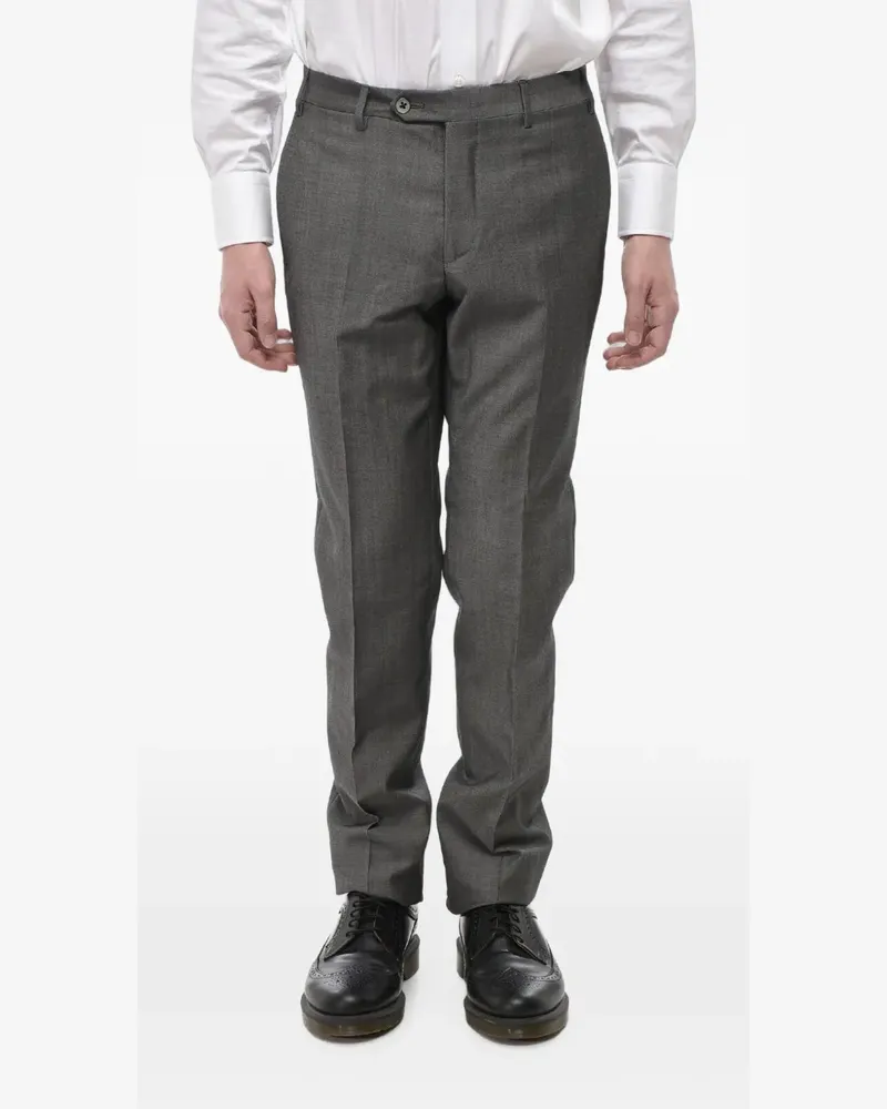 Corneliani Academy virgin-wool trousers - Grau Grau