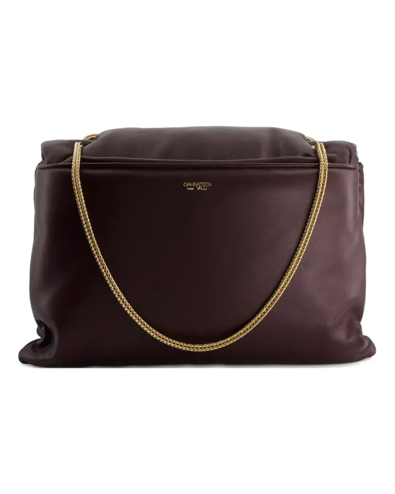 Giambattista Valli Maxi Airbag Chain Schultertasche - Braun Braun