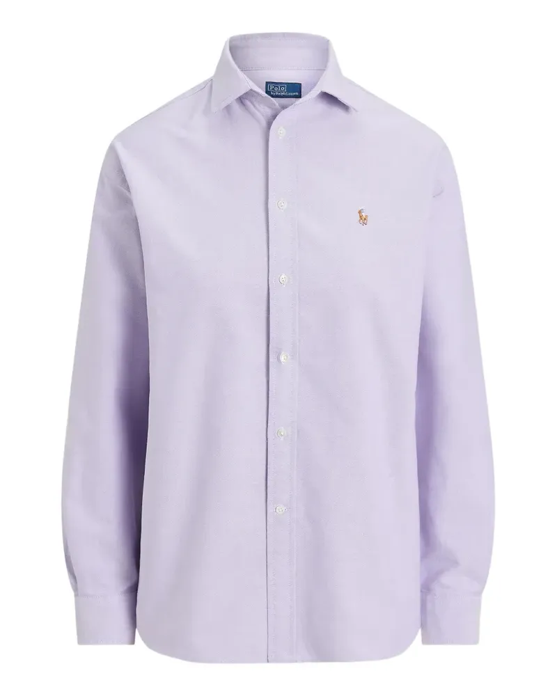 Ralph Lauren Pony-embroidered shirt - Violett Violett