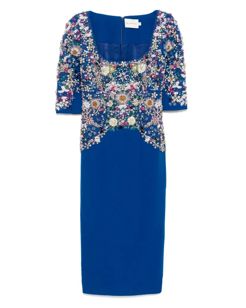 Mary Katrantzou Agave Kleid - Blau Blau
