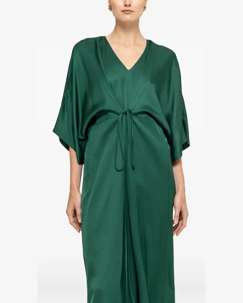 NISSA Midikleid mit Kordelzug - Grün Grün