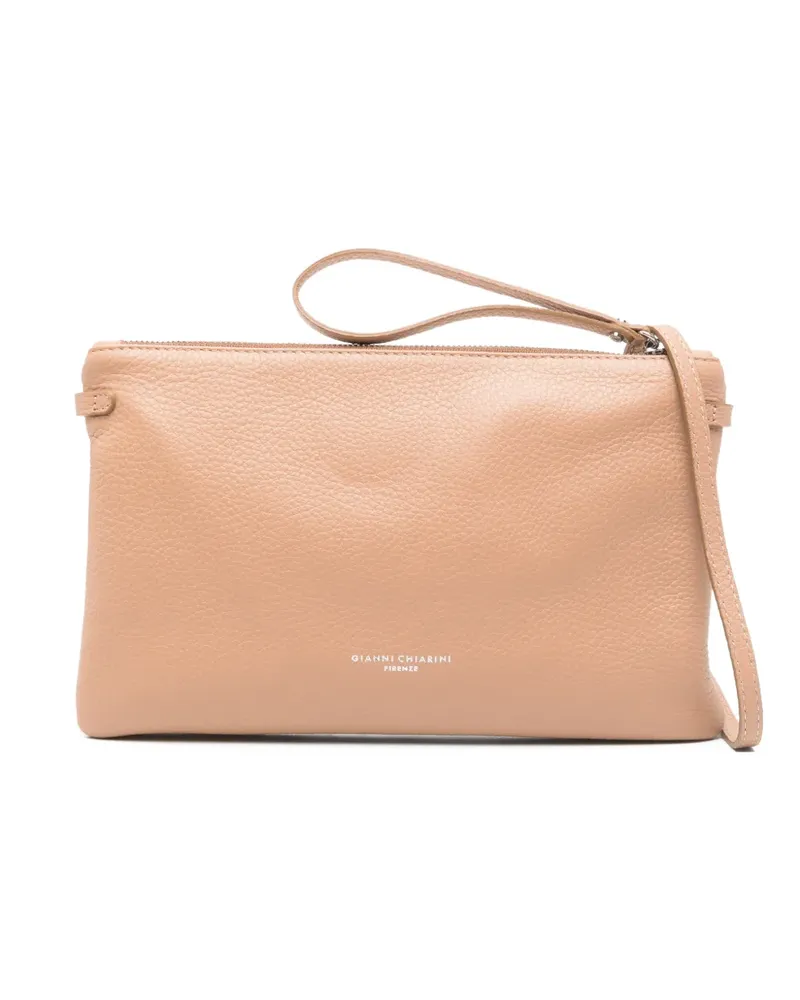 Gianni Chiarini Hermy Clutch - Nude Nude