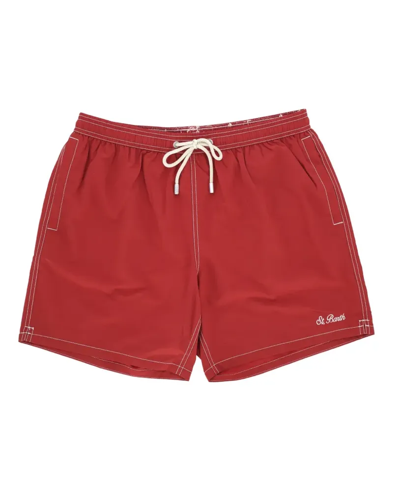 MC2 Saint Barth drawstring-fastening swim shorts - Rot Rot