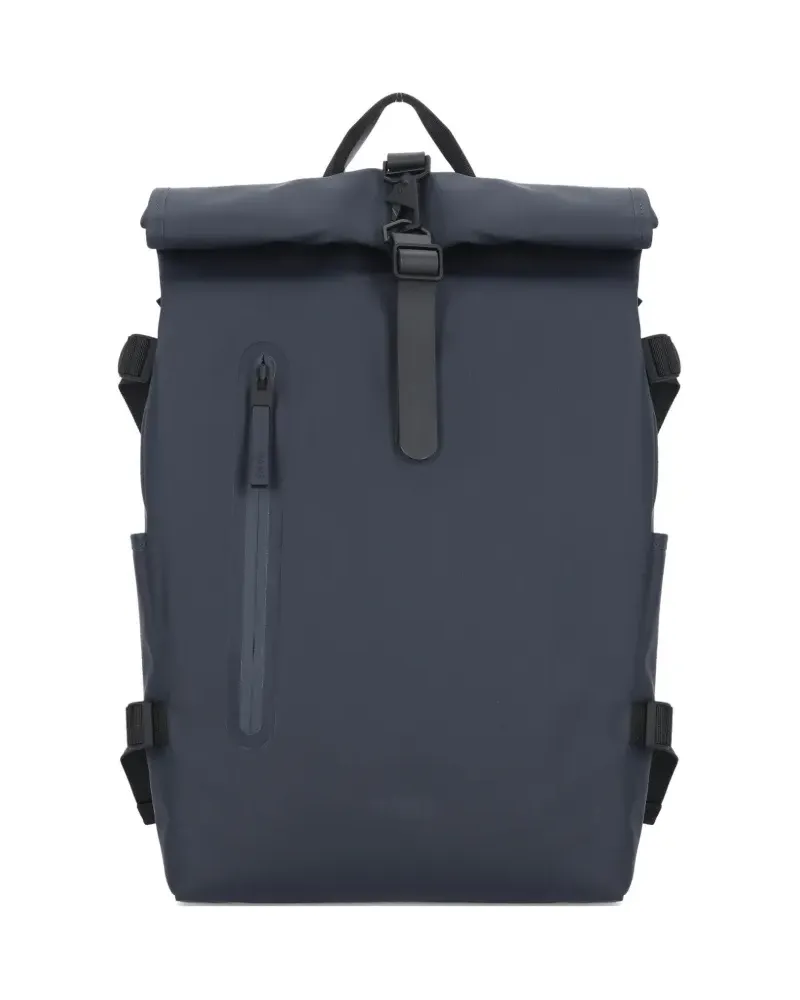 RAINS Rolltop Rucksack Large backpack - Blau Blau