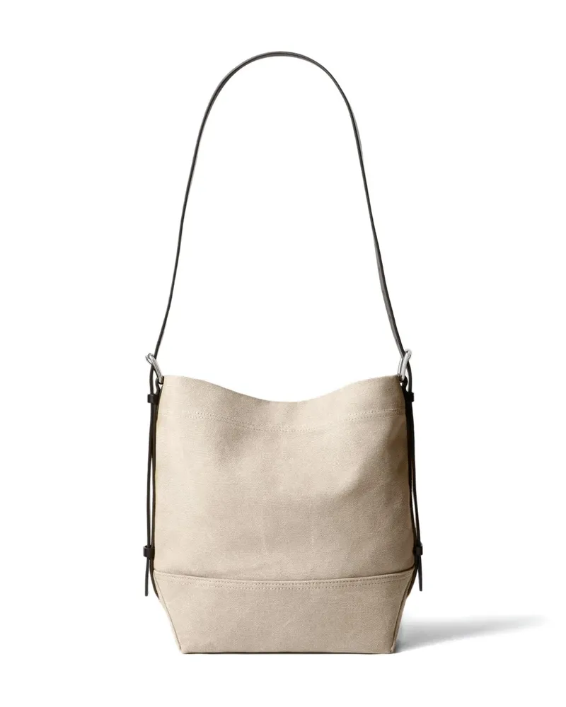 Christophe Lemaire Kleine Tote Bag mit Gürtel - Nude Nude