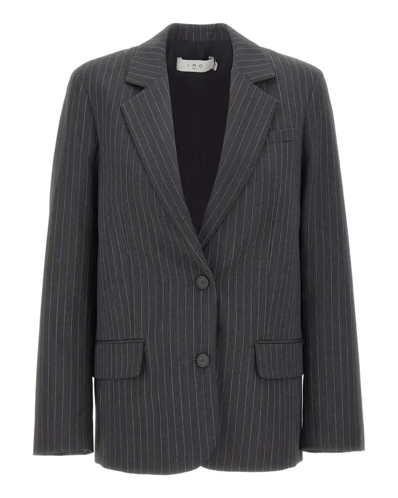 IRO Kamea pinstripe-pattern blazer - Grau Grau