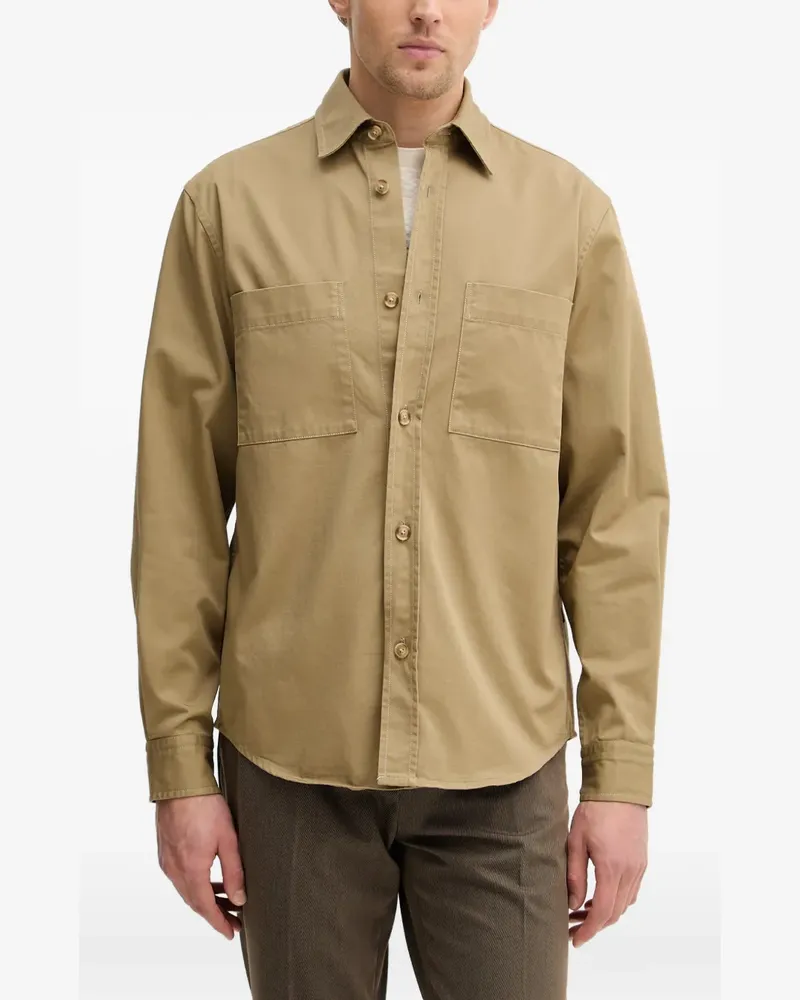 HUGO BOSS Hemd mit Brusttaschen - Nude Nude