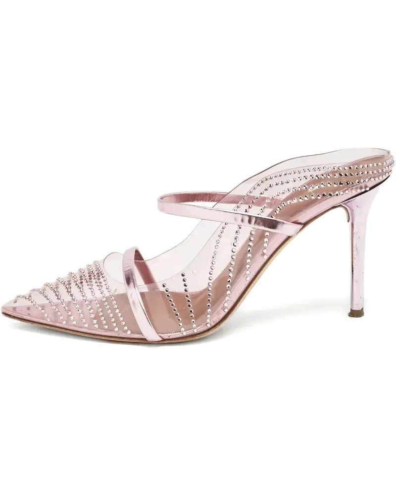 Malone Souliers Pre-owned Maureen Mules mit Strassverzierung 85mm - Rosa Rosa