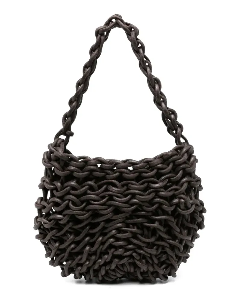 Alienina Gewebter Alice Tote Bag - Braun Braun