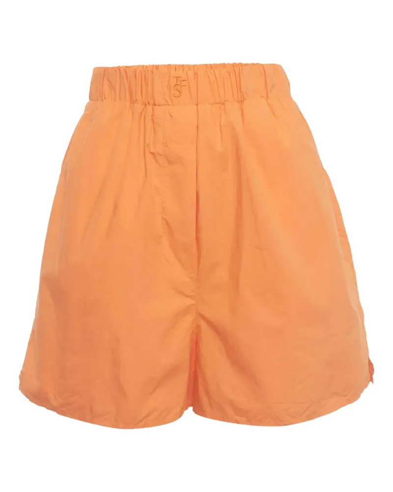 Frame Denim Lui cotton shorts - Orange Orange